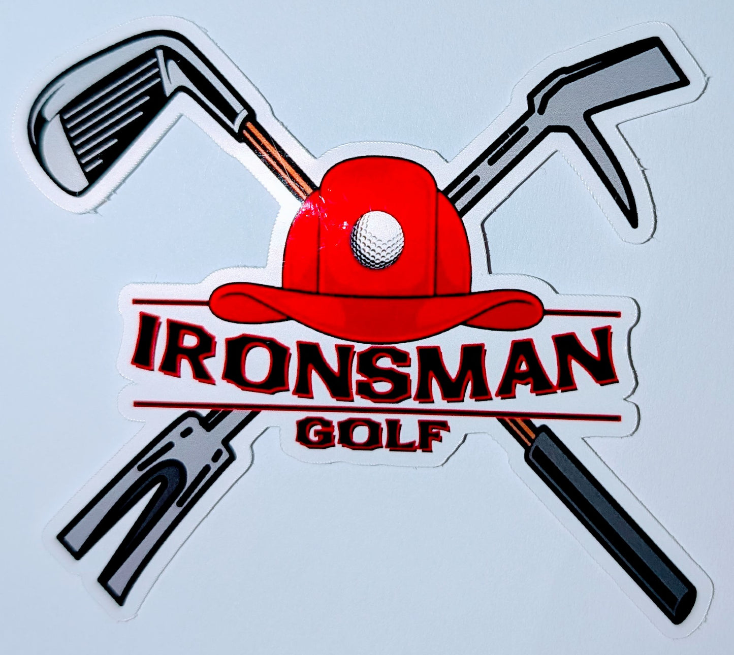 Ironsman Cross Sticker